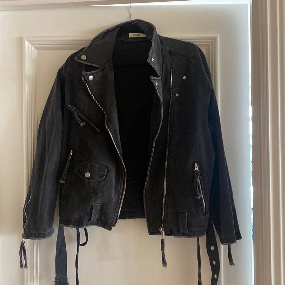 Black Denim Jacket in size Small